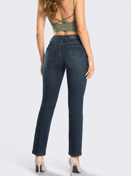 Ref. 95609 Jeans Bota Recta Tiro Alto