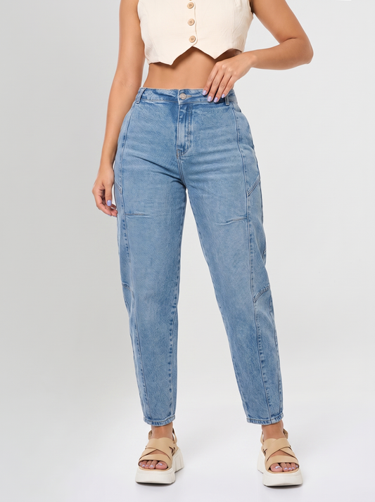 Ref. 65402 Jeans Mom Tiro Alto