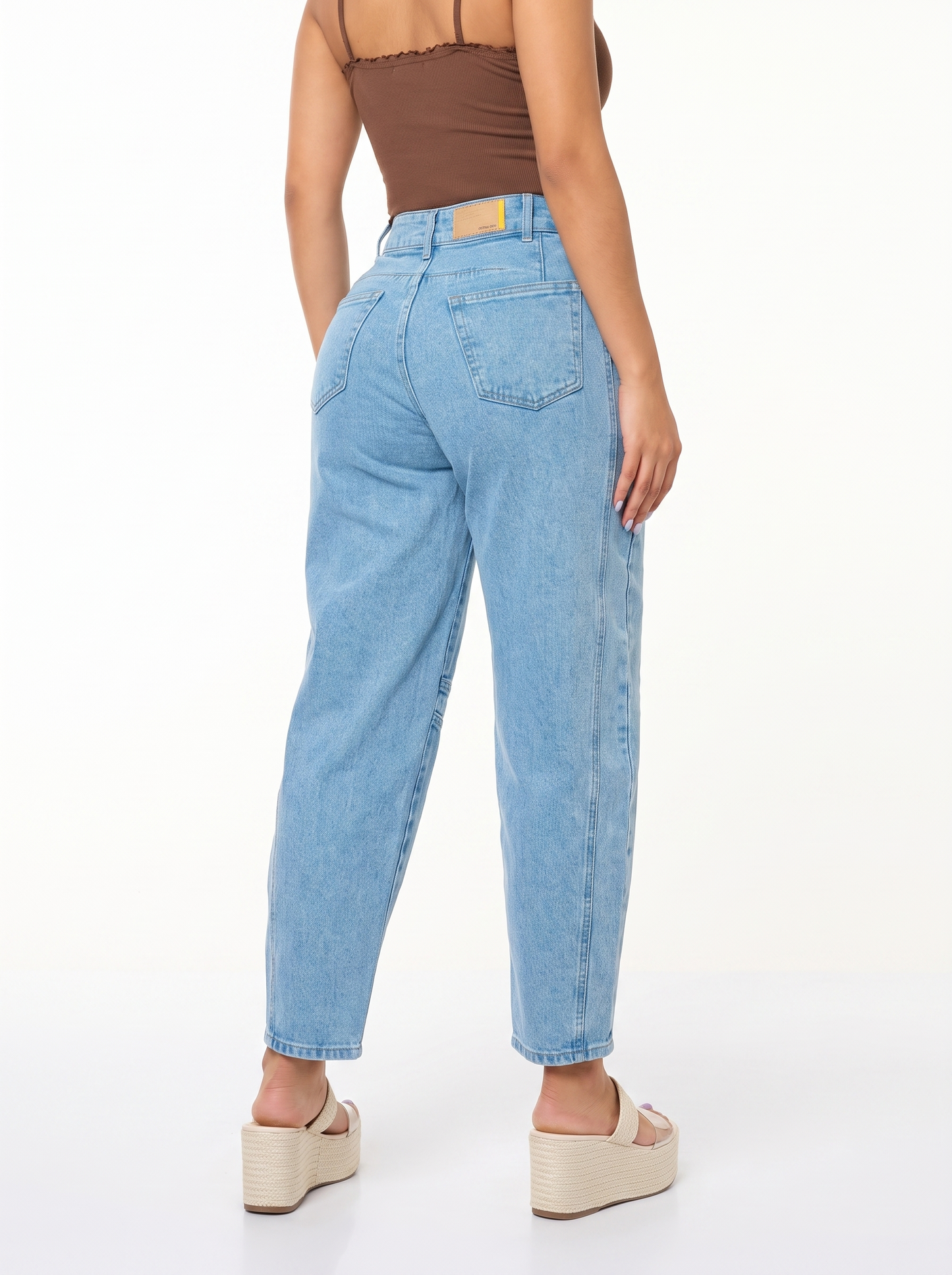 Ref. 65403 Jeans Mom Tiro Alto