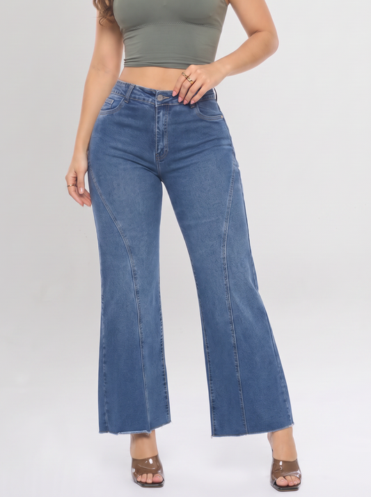Ref. 65621 Jeans Palazzo Tiro Alto