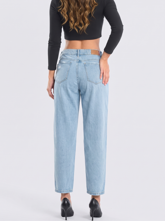 Ref. 95300 Jeans Mom Tiro Alto
