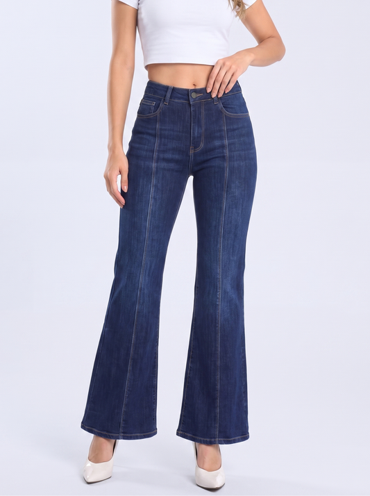 Ref. 95808 Jeans Bota Campana Tiro Alto